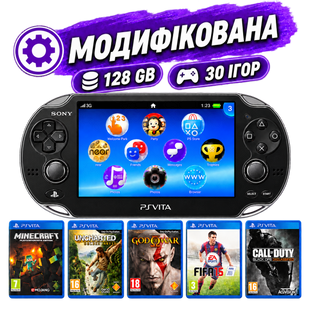 Playstation Vita Fat 128 GB + 30 игр , Гарантия 2187976311 фото