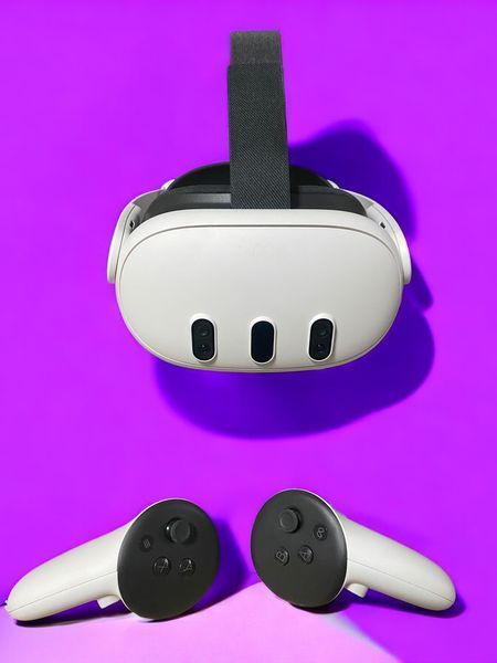 Окуляри віртуальної реальності Meta Quest 3 512Gb, портативні ігрові VR окуляри 2630195988 фото