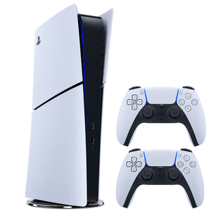 Sony PlayStation 5 Slim Digital Edition 825 GB (Б/В), + 2 геймпада , Гарантия 2209384122 фото