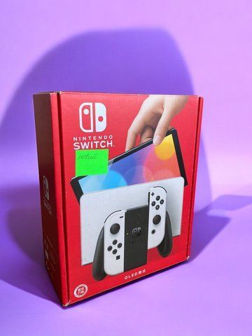 Нова прошита ігрова консоль Nintendo Switch OLED (чіпована) + 10 ігор, Гарантія 22111 фото