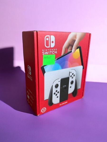 Новая прошитая игровая консоль Nintendo Switch OLED (чипованная) + 10 игр, Гарантия 22111 фото