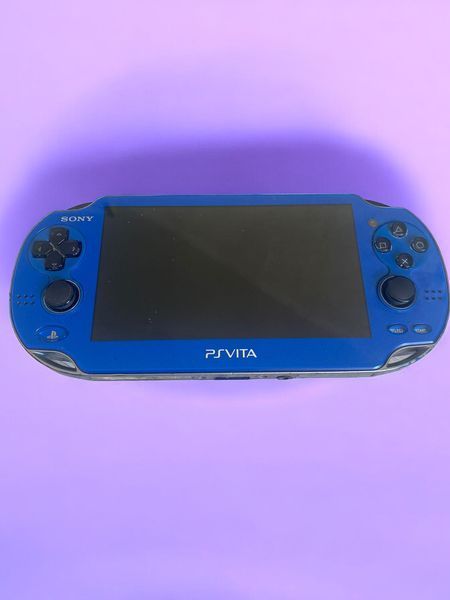 Портативна ігрова приставка Playstation Vita Fat (Синя) 64 ГБ + 25 ігор 2359117794 фото
