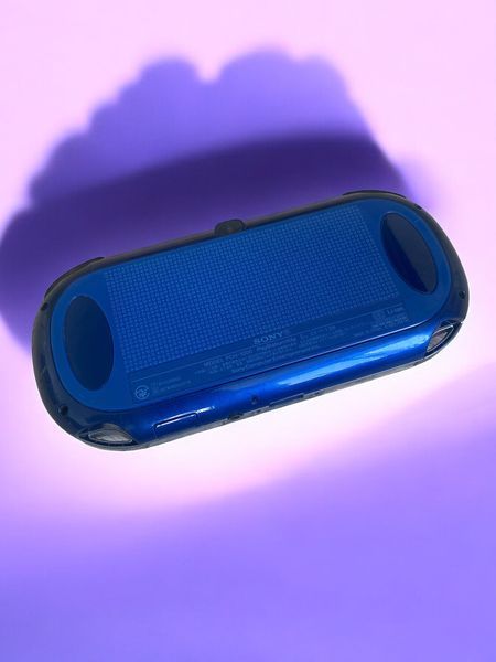 Портативна ігрова приставка Playstation Vita Fat (Синя) 64 ГБ + 25 ігор 2359117794 фото