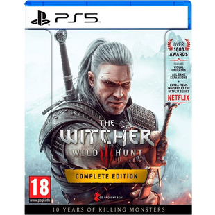Диск з грою на PlayStation 5 The Witcher 3: Wild Hunt &ndash; Complete Edition, б/в PS5-BW-009 фото
