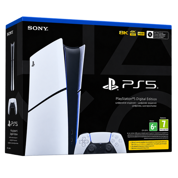 Нова Sony PlayStation 5 Slim Digital Edition 1 TB , Гарантия 2207022886 фото