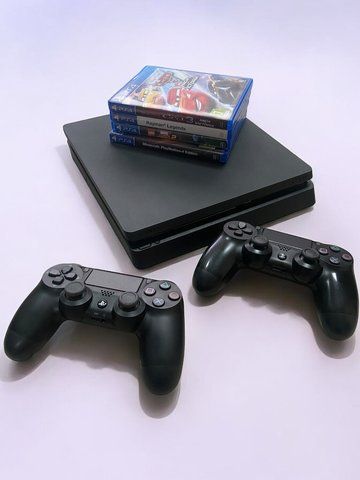Стаціонарна ігрова консоль PlayStation 4 Slim + 4 дитячі ігри 2280135303 фото