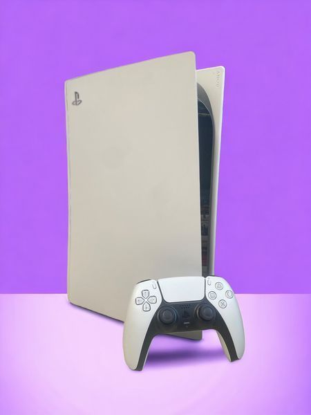 Стаціонарна ігрова консоль PlayStation 5 без дисковода, 2 джойстика + Гарантія 2209384140 фото