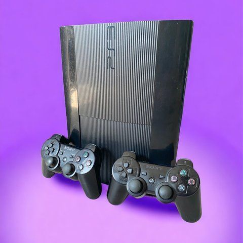 Стаціонарна ігрова консоль PlayStation 3 Super Slim 500 ГБ + 50 ігор, 2 джойстики 02210 фото